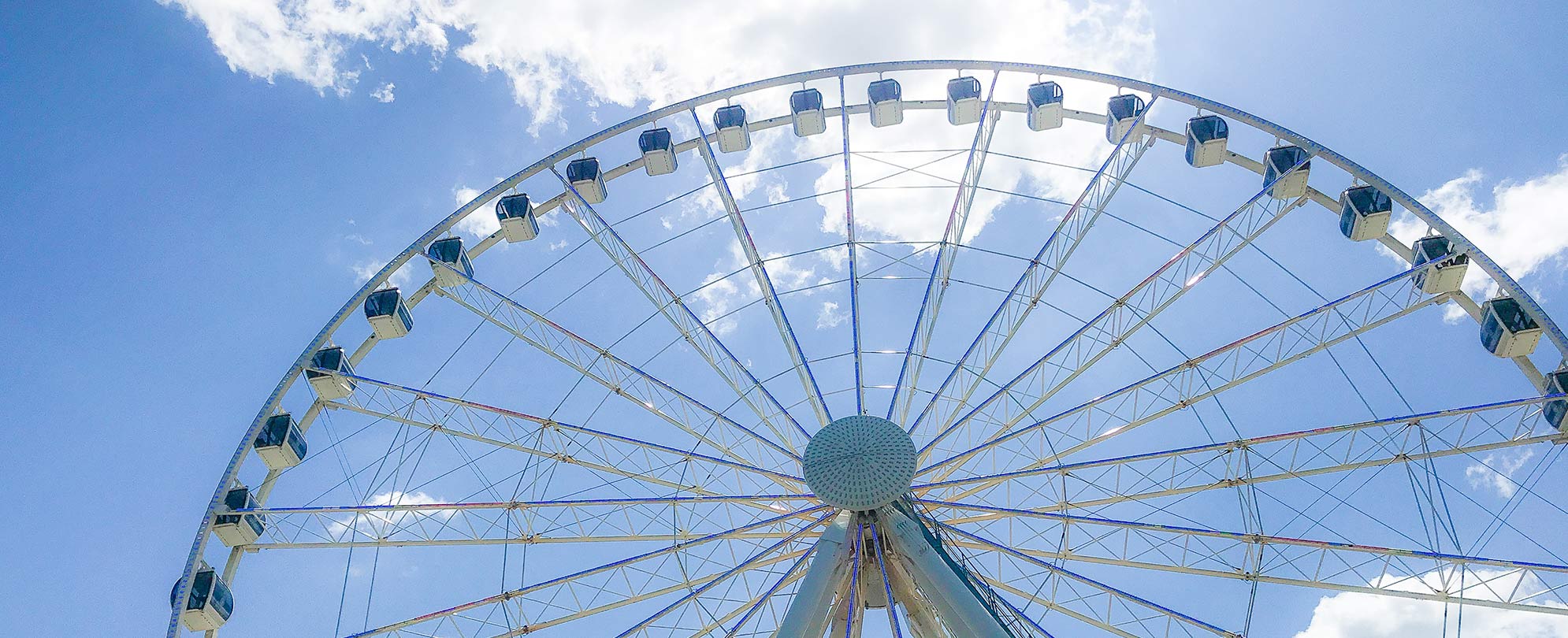 The Great Smoky Mountain Wheel at The Island In Pigeon Forge, Tennessee